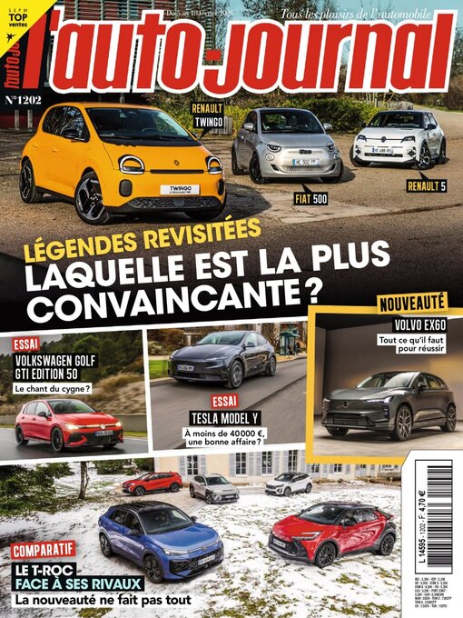 Title details for L'auto Journal by Editions Mondadori Axel Springer (EMAS) - Available